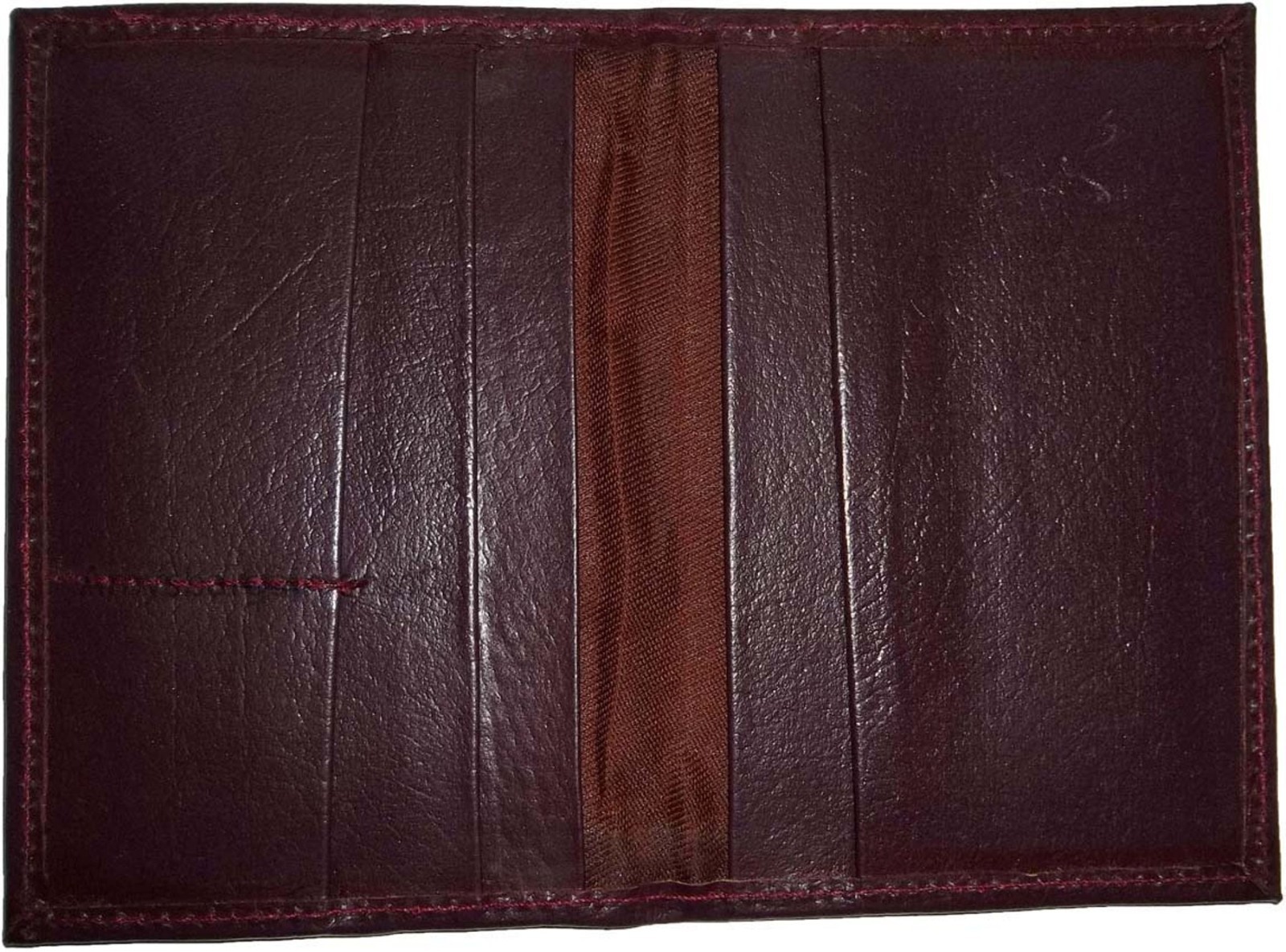 4 New USA Leather passport case wallet credit ATM card spaces brand nwt - Image 5