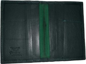 4 New USA Leather passport case wallet credit ATM card spaces brand nwt - Image 7