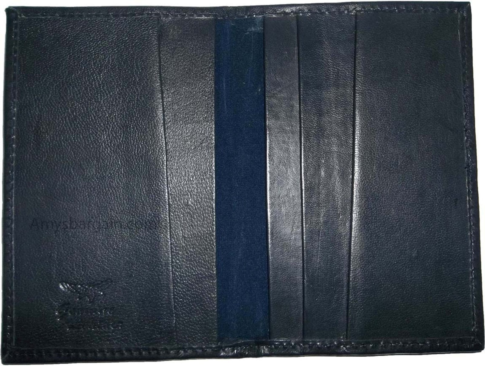 4 New USA Leather passport case wallet credit ATM card spaces brand nwt - Image 9