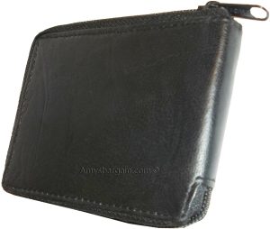 4 New Zip around Leather Wallets 12 Credit ATM Card ID Holder 2 Bifold brand new - Image 12
