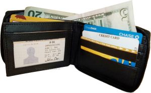 4 New Zip around Leather Wallets 12 Credit ATM Card ID Holder 2 Bifold brand new - Image 6