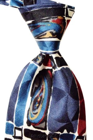 Calvin Klein Neck Tie, 100% Silk tie, Neck wear Made in USA, New Designer tie - Image 13