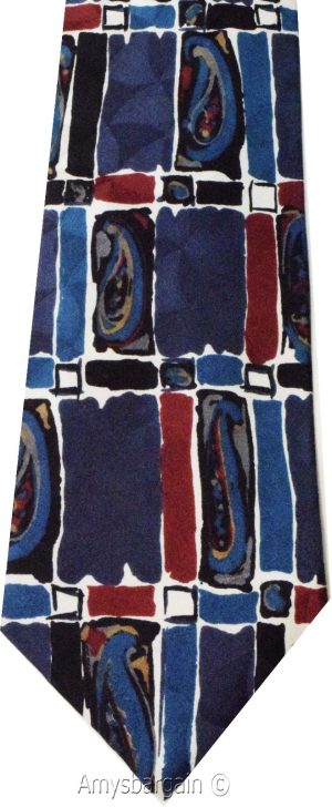 Calvin Klein Neck Tie, 100% Silk tie, Neck wear Made in USA, New Designer tie - Image 3