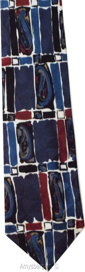 Calvin Klein Neck Tie, 100% Silk tie, Neck wear Made in USA, New Designer tie - Image 4