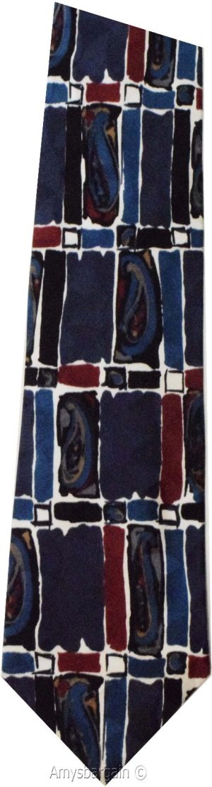 Calvin Klein Neck Tie, 100% Silk tie, Neck wear Made in USA, New Designer tie - Image 5