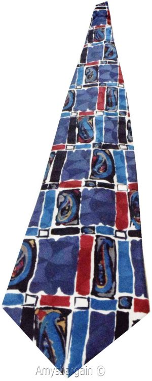 Calvin Klein Neck Tie, 100% Silk tie, Neck wear Made in USA, New Designer tie - Image 8
