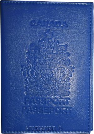 Canadian Leather passport cover Wallet Canada new Passport case Passport - Image 3