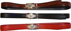 Comfort Slide Click Leather Automatic Belt Men's Buckle Lock Dress Jeans BN 50" - Image 15