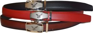 Comfort Slide Click Leather Automatic Belt Men's Buckle Lock Dress Jeans BN 50" - Image 16