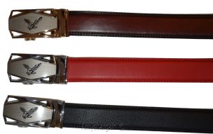 Comfort Slide Click Leather Automatic Belt Men's Buckle Lock Dress Jeans BN 50" - Image 7