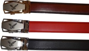 Comfort Slide Click Leather Automatic Belt Men's Buckle Lock Dress Jeans BN 50" - Image 8