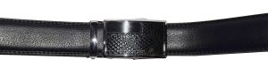 Genuine leather men's ratchet belt men’s casual adjustable automatic buckle 50”/ - Image 12