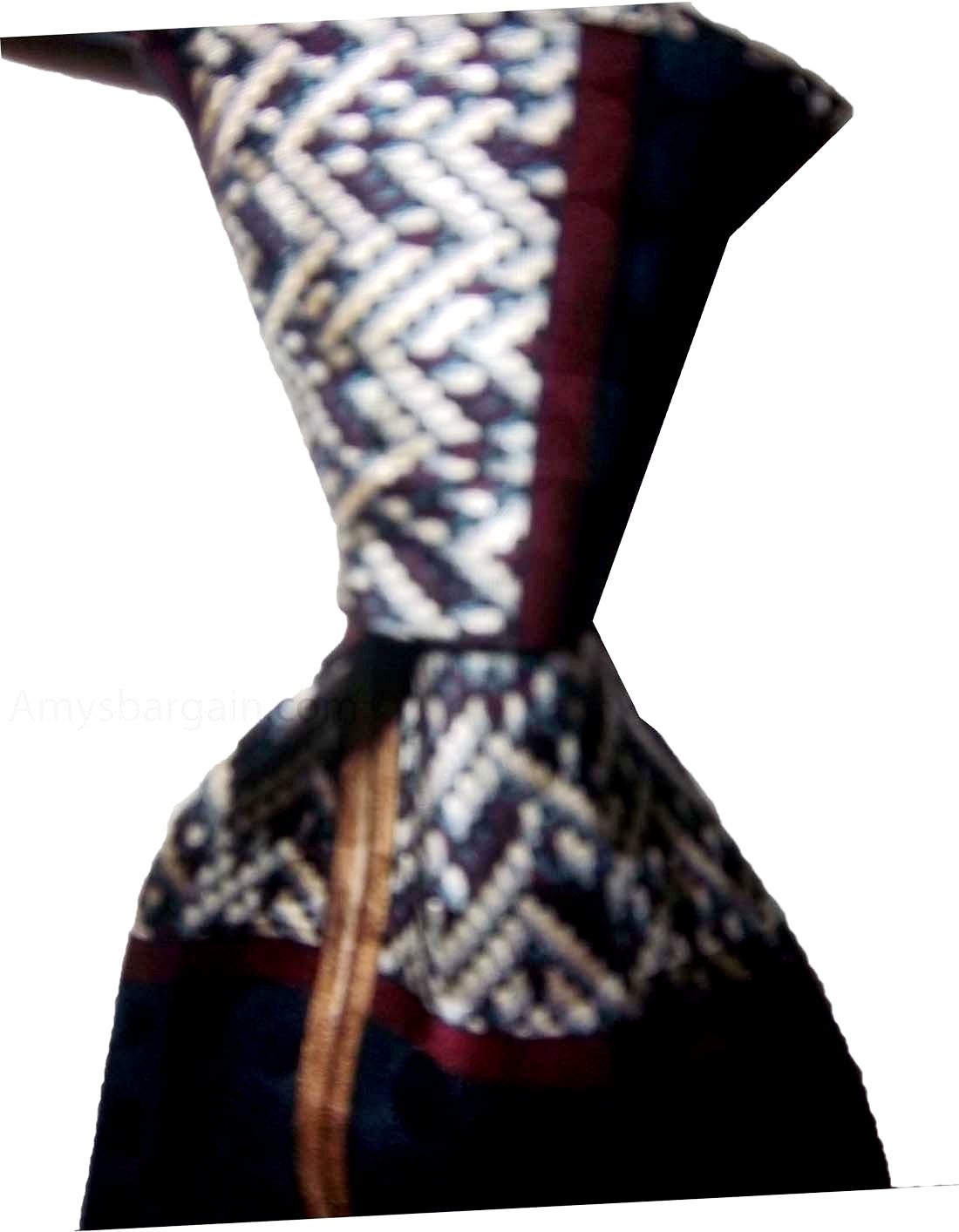 Golfers tie 100% silk made in USA necktie jacquard woven lowest price - Image 6