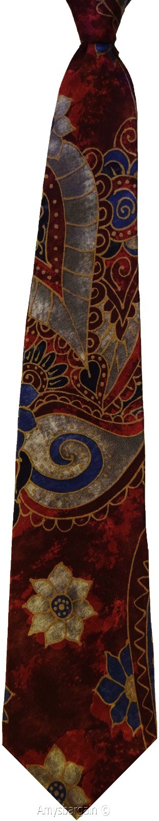Guess necktie, 100% silk tie, neck wear made in USA, new designer tie - Image 12