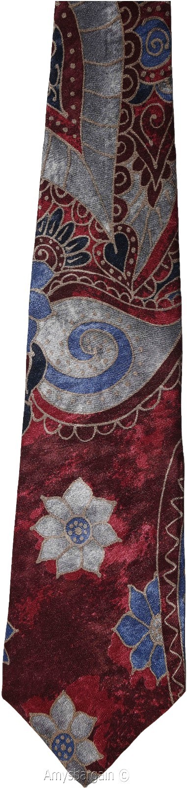 Guess necktie, 100% silk tie, neck wear made in USA, new designer tie - Image 4