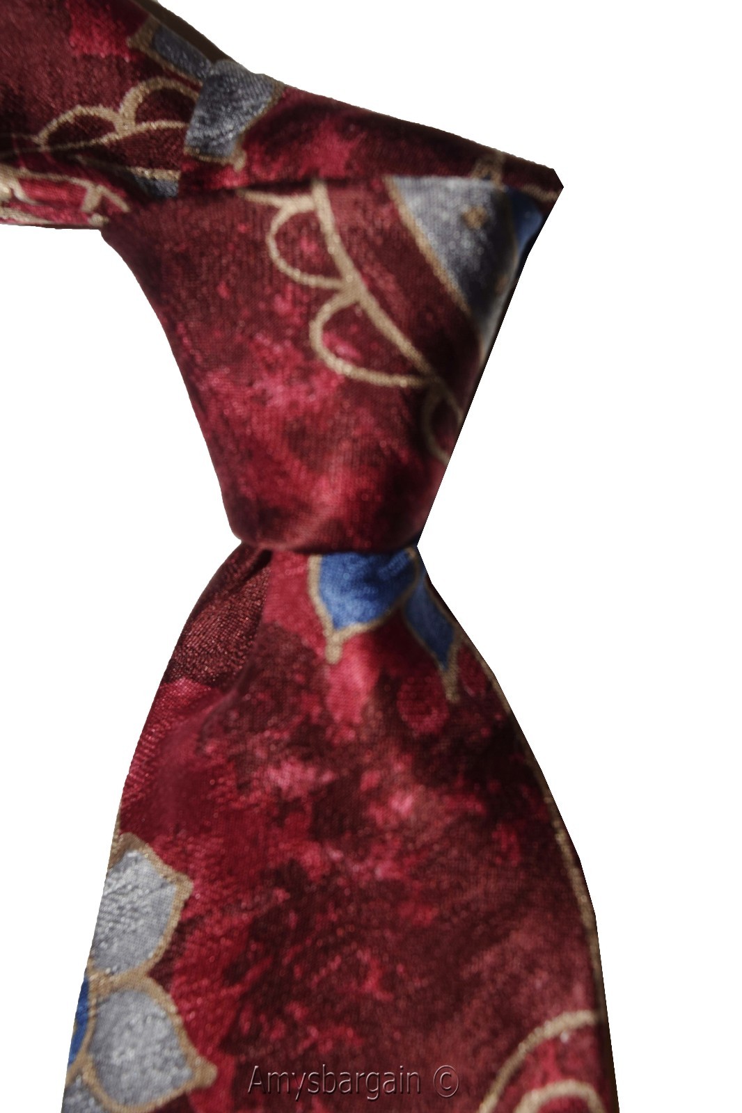 Guess necktie, 100% silk tie, neck wear made in USA, new designer tie - Image 9