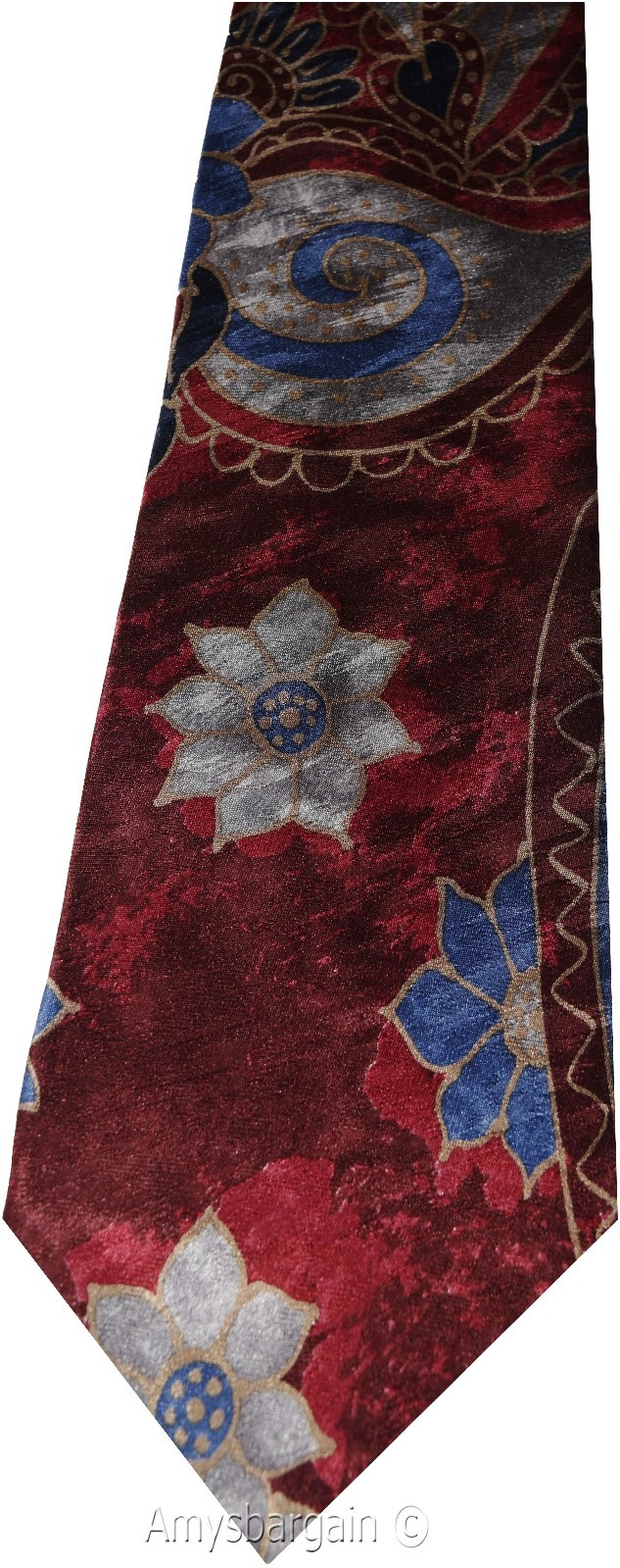 Guess necktie, 100% silk tie, neck wear made in USA, new designer tie