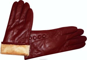 Leather gloves. Size S, M, L, XL. Woman's Leather winter Gloves. Dress Gloves. - Image 11