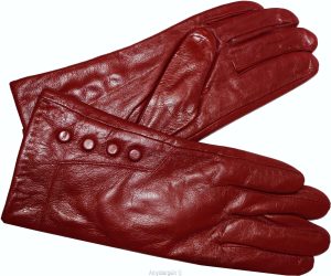Leather gloves. Size S, M, L, XL. Woman's Leather winter Gloves. Dress Gloves. - Image 5