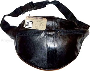 Leather waist pouch. medium waist bag, leather bag, Fanny pack BNWT Low price - Image 11
