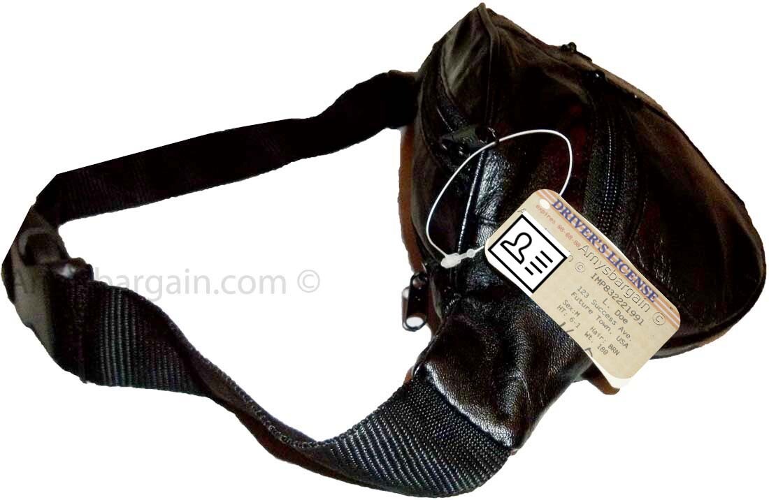 Leather waist pouch. medium waist bag, leather bag, Fanny pack BNWT Low price - Image 4