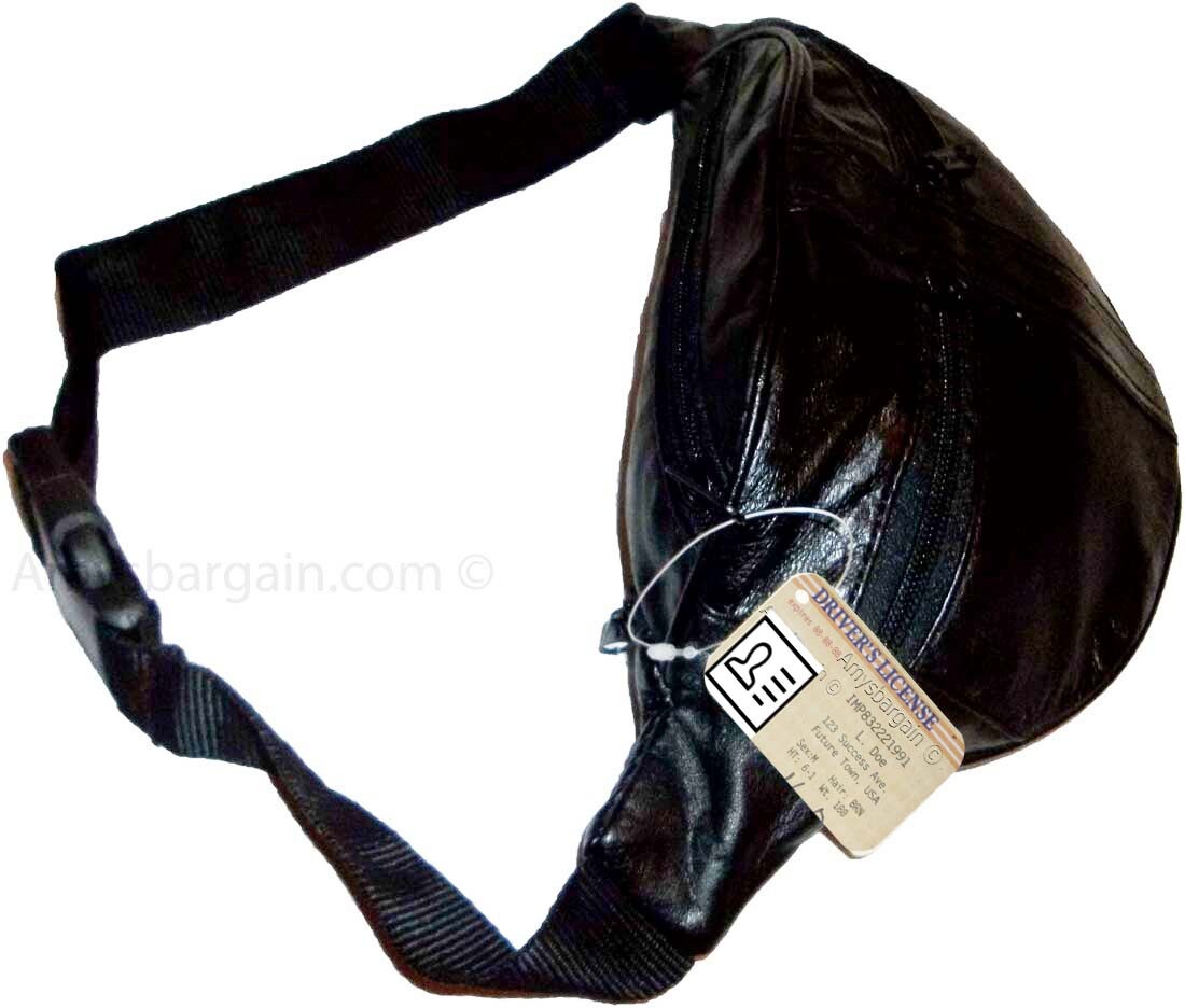 Leather waist pouch. medium waist bag, leather bag, Fanny pack BNWT Low price - Image 5