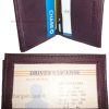 Lot of 2 Leather business card credit card case ID ATM wallet Card carrier new