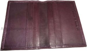 Lot of 2 Leather business card credit card case ID ATM wallet Card carrier new - Image 5