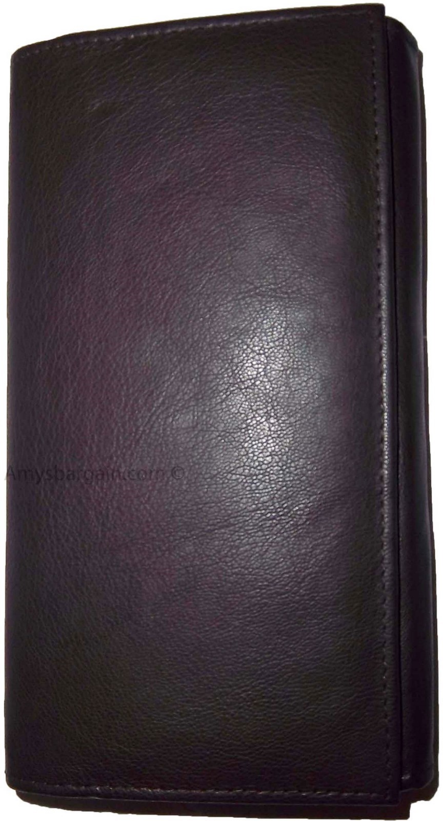 Lot of 2 New Woman's Leather checkbook wallet 6 Credit card 7 Bill pockets new - Image 12