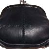 Lot of 2 New Women's 2 Sided 2 Pockets Leather Change Purse Coin purse wallet BN