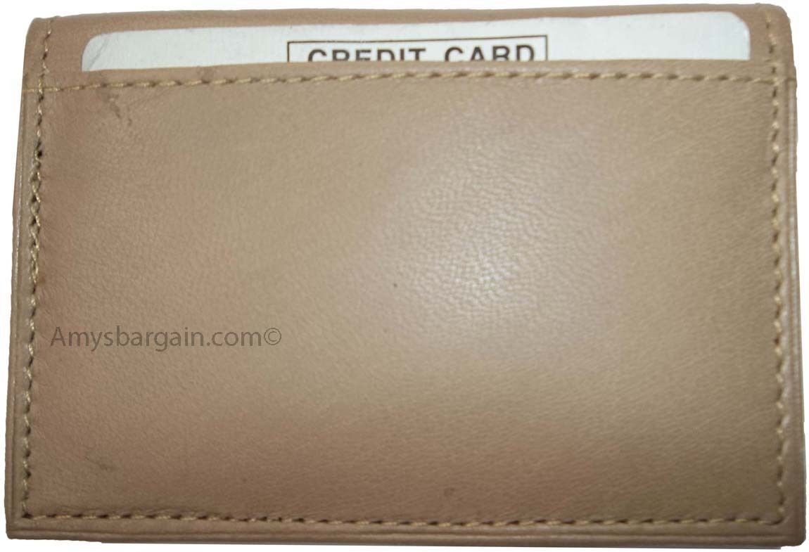 Lot of 2 new leather business card / credit card id card case 30 cards holder - Image 9