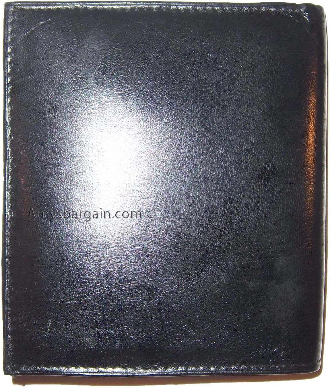 Lot of 2.Men's Wallet Leather Hipster Billfold case Bifold zip coin purse Br new - Image 4