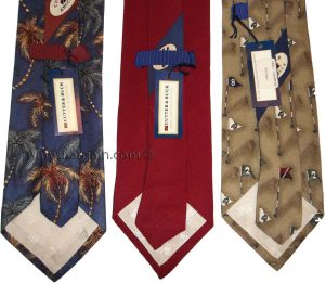 Lot of 3 Men's tie Cutter and Buck Designer Silk Men's Neck Wear Made in USA - Image 8