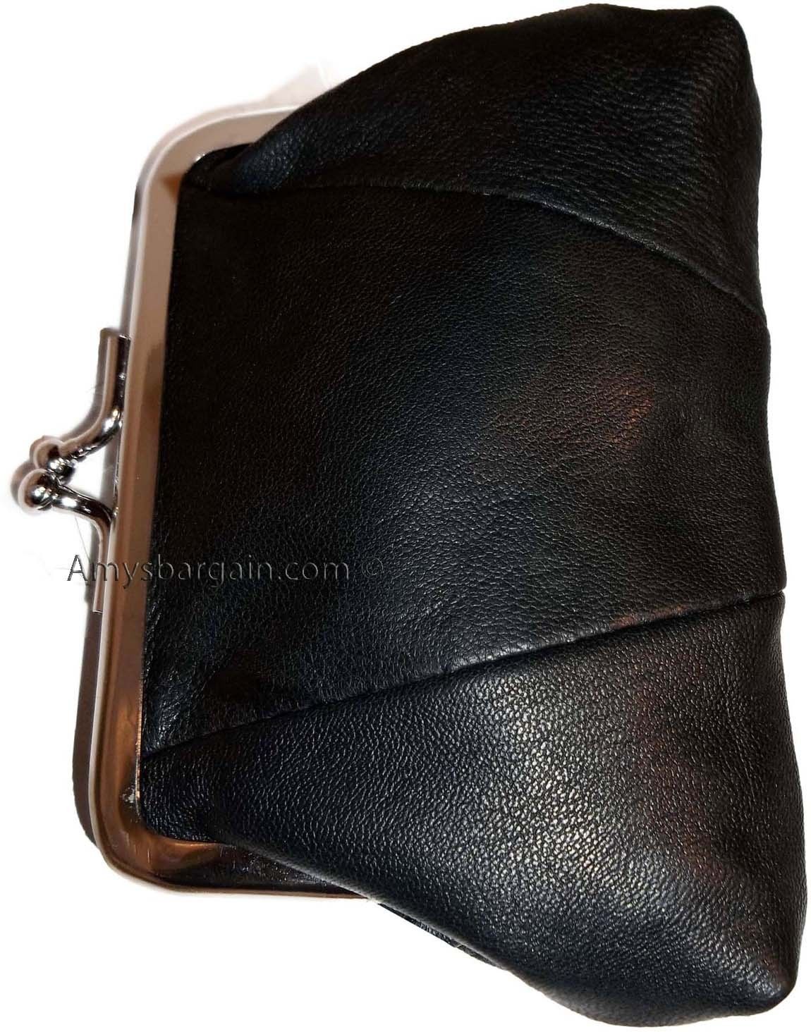 Lot of 3 New Women's Leather Change Purse Coin bag Wallet bag Hand Coin case BN - Image 6