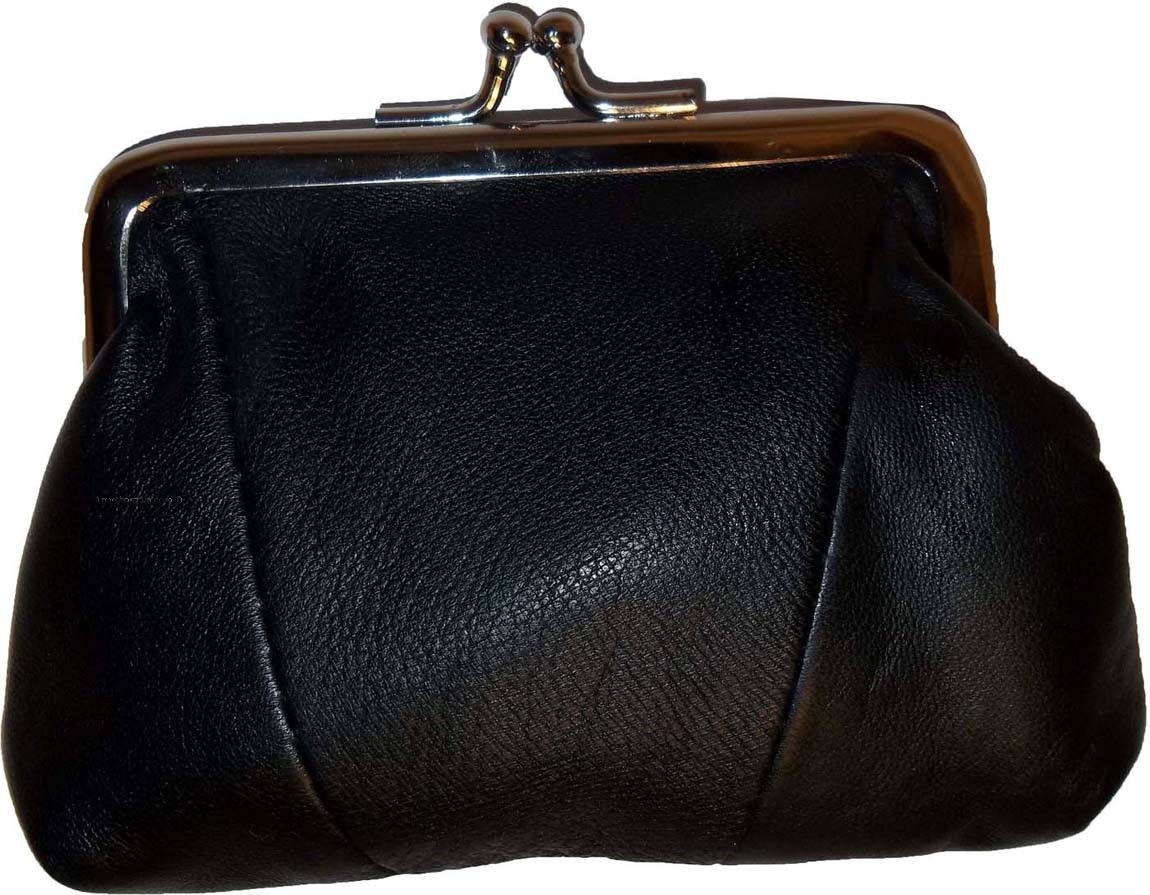 Lot of 3 New Women's Leather Change Purse Coin bag Wallet bag Hand Coin case BN - Image 8
