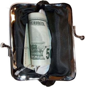 Lot of 3 New Women's Leather Change Purse Coin bag Wallet bag Hand Coin case BN - Image 9