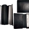 Lot of 3 New leather business card case, 100 plus card case, Black card case BN