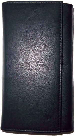Lot of 3 Woman's Leather checkbook wallet 6 Credit card ID 7 Bill pockets BR New - Image 8