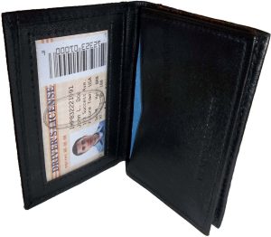 Lot of 3 women men's Leather Business Credit Card ID card case 1 Red and 2 Black - Image 8