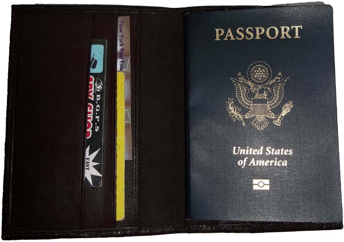 Lot of 4 New crocodile Skin printed leather passport case, Brown Passport Cover - Image 11