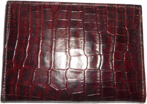 Lot of 4 New crocodile Skin printed leather passport case, Brown Passport Cover - Image 4