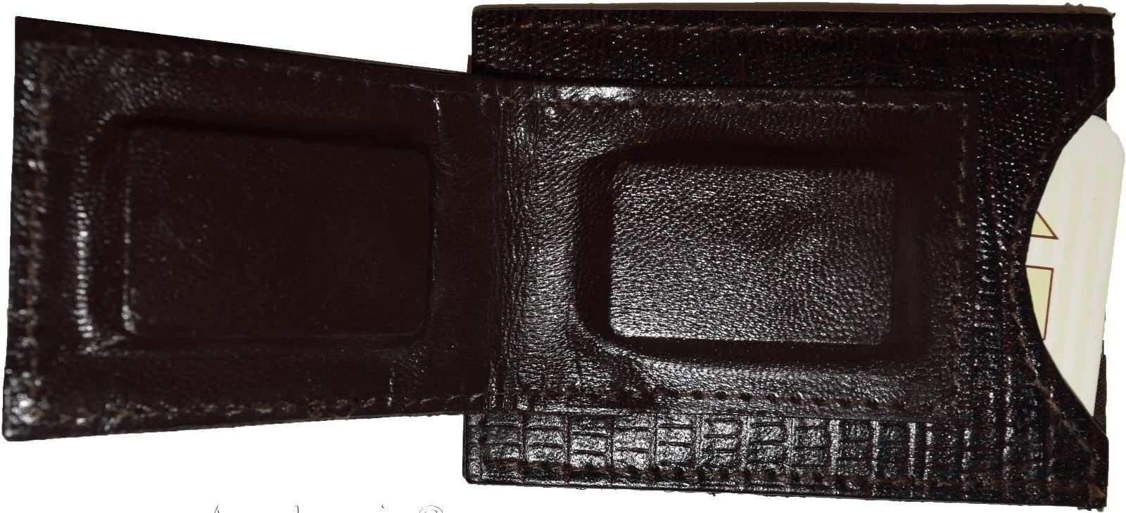 Lot of 4 money clip Brown Lizard skin printed leather new unbranded money Clip - Image 8