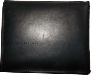 Lot of 5 New Men's Soft Leather Black billfold Wallet 9 Credit ATM Card 2 ID new - Image 12