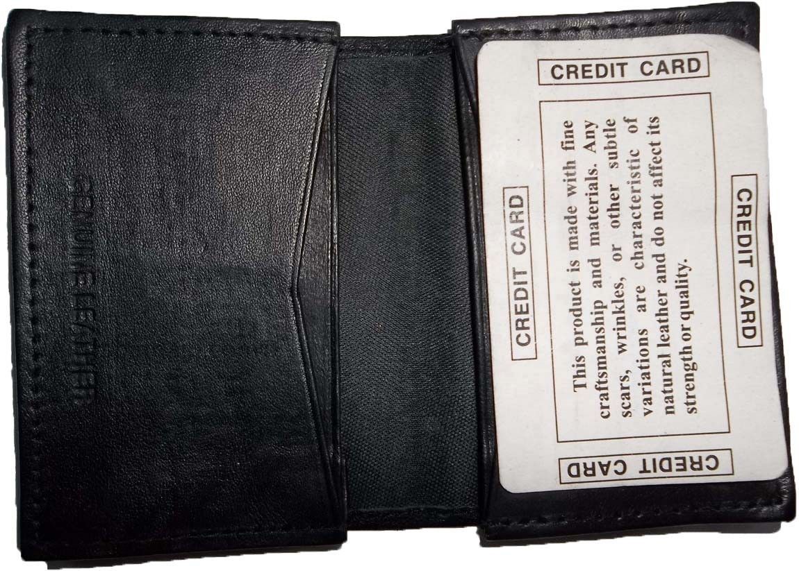 Lot of 5 New leather business card case, 50 plus card case, new Black card case - Image 12