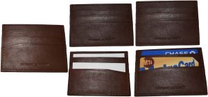 Lot of 6 New Leather business card case 7 Credit card ID card Tan card case BNWT - Image 3