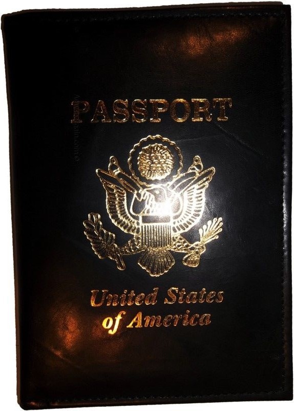 Lot of 6 passport case credit cards ID lamb skin USA leather passport wallet new - Image 13