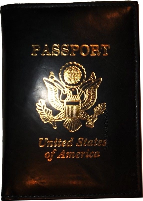 Lot of 6 passport case credit cards ID lamb skin USA leather passport wallet new - Image 5