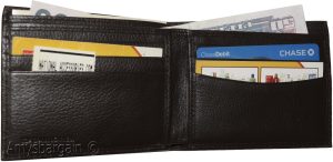 Man’s Wallet natural grain bi-fold br new wallet 6 Card Holder 2 bill slots - Image 12