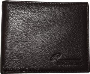 Man’s Wallet natural grain bi-fold br new wallet 6 Card Holder 2 bill slots - Image 3