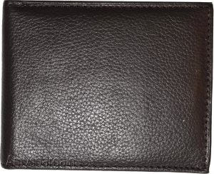 Man’s Wallet natural grain bi-fold br new wallet 6 Card Holder 2 bill slots - Image 5